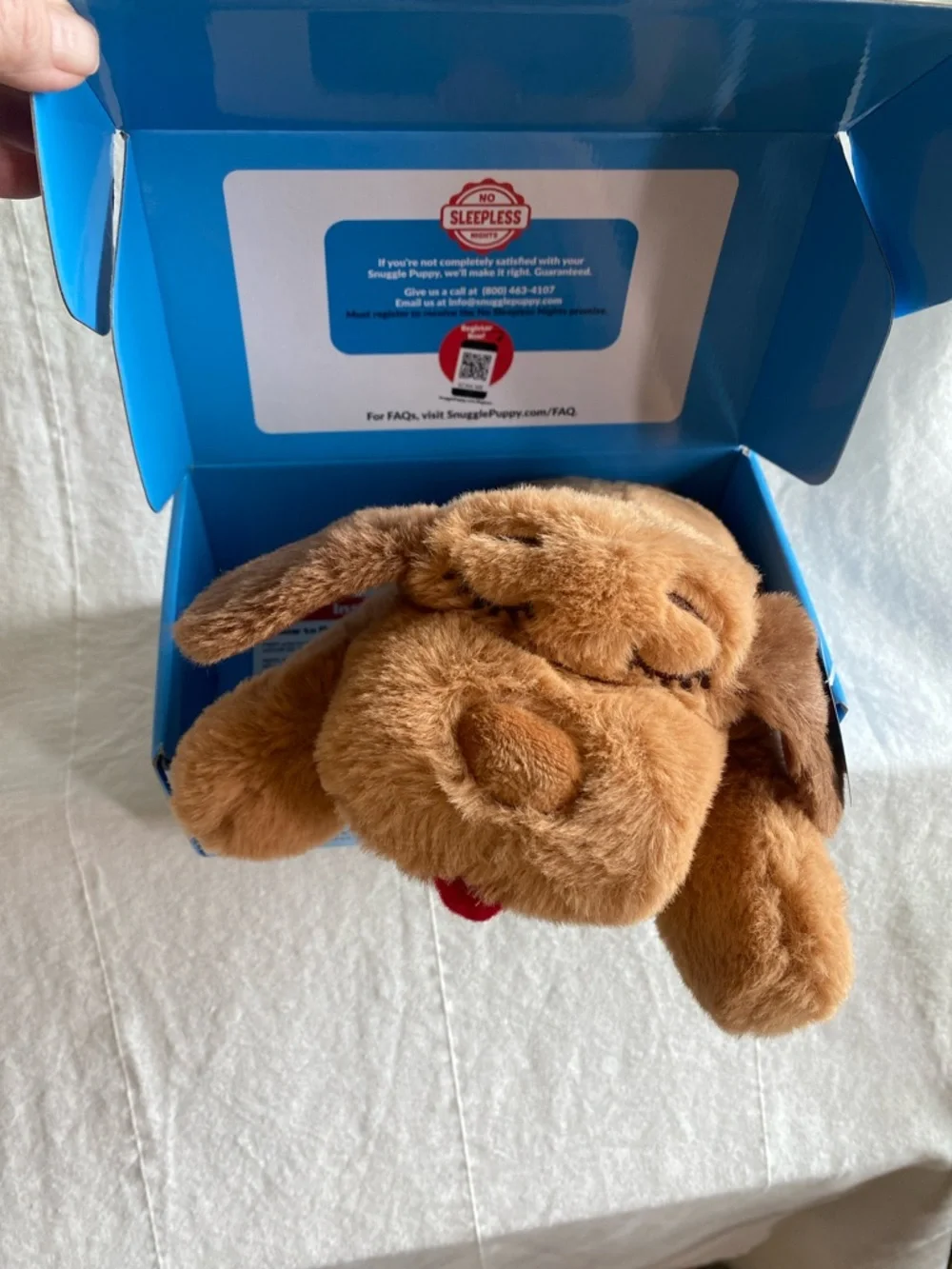 Anxiety Solution Plush Toy for Small Breeds - Blue